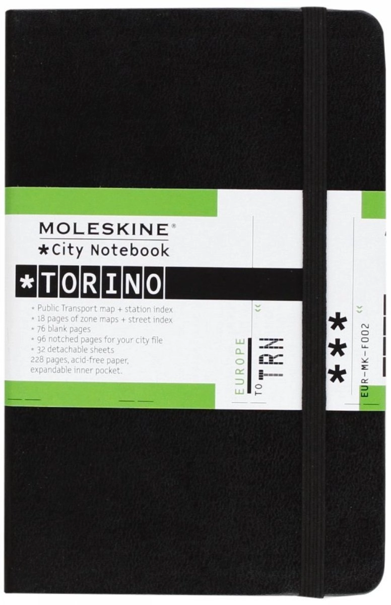 Een City Notebook TORINO ** zonder recht van retour ** koop je bij Moleskine.nl